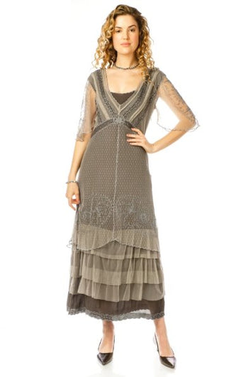 Timeless Edwardian Vintage Inspired Nataya Dress-40827